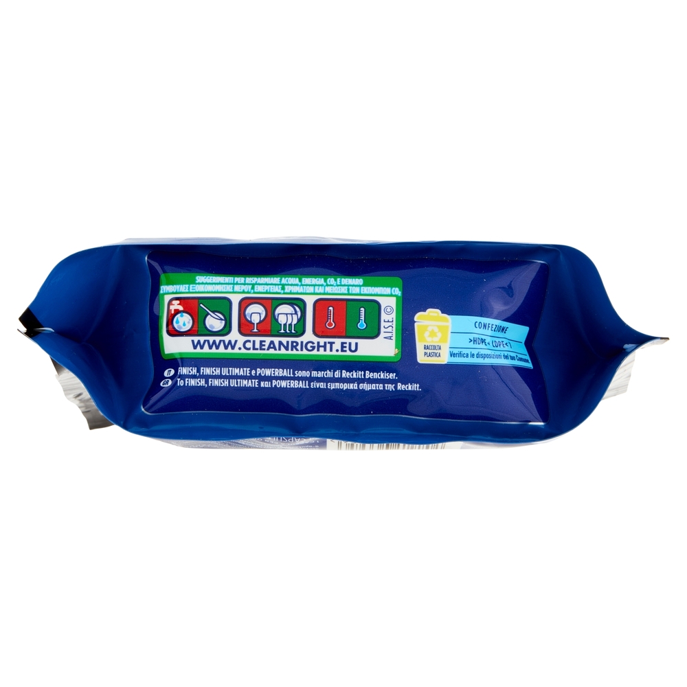 Finish Ultimate Limone pastiglie lavastoviglie 34 lavaggi 438,6 g